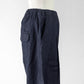 STAMP AND DIARY WAIST TUCK DENIM WIDE PANTS 91cm
