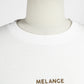 25AW ANGE IN DISGUISE プリントロングスリーブTシャツ ホワイト