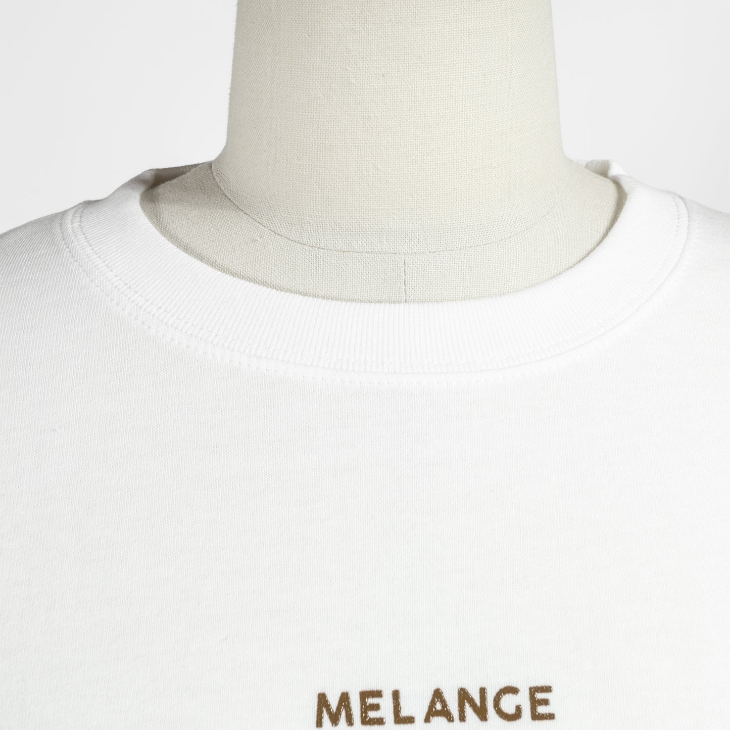 25AW ANGE IN DISGUISE プリントロングスリーブTシャツ ホワイト