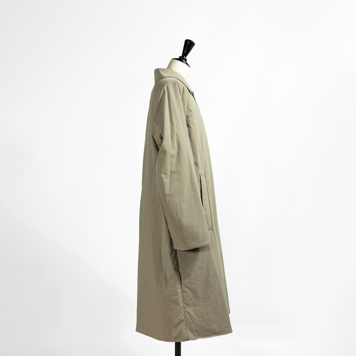 26AW TICCA パデットステンカラーコート TBFA-072