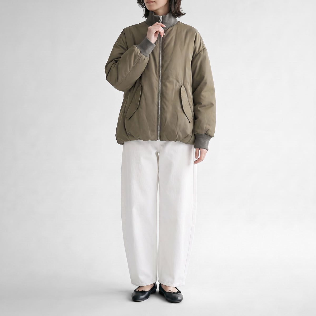 26AW TICCA スタンドネックブルゾン TBFA-014