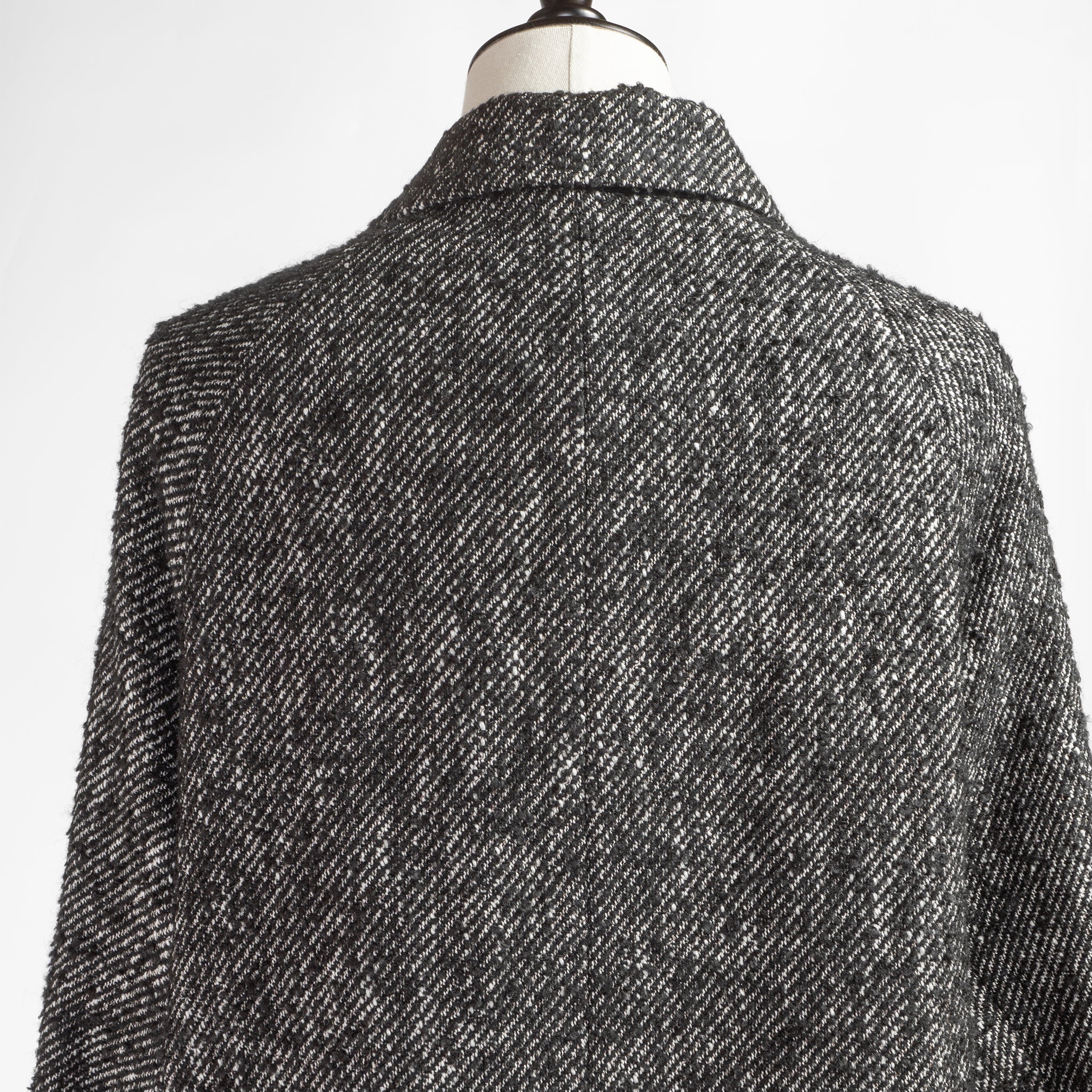 TICCA TWEED DOUBLE JACKET COAT