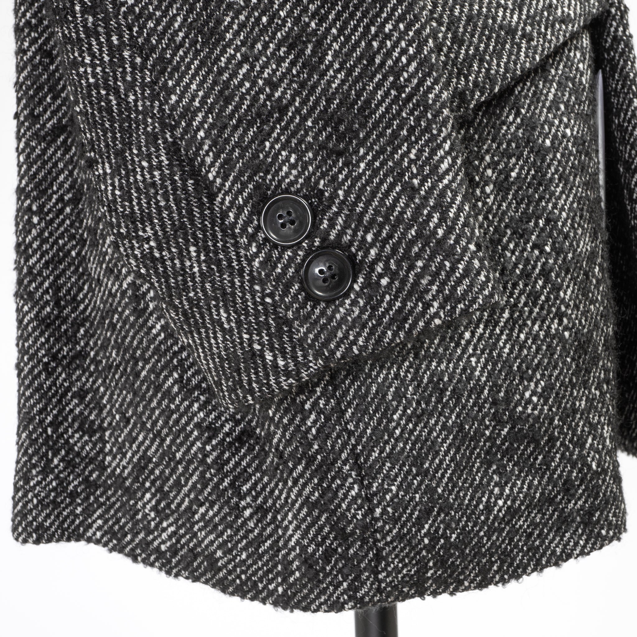 TICCA TWEED DOUBLE JACKET COAT