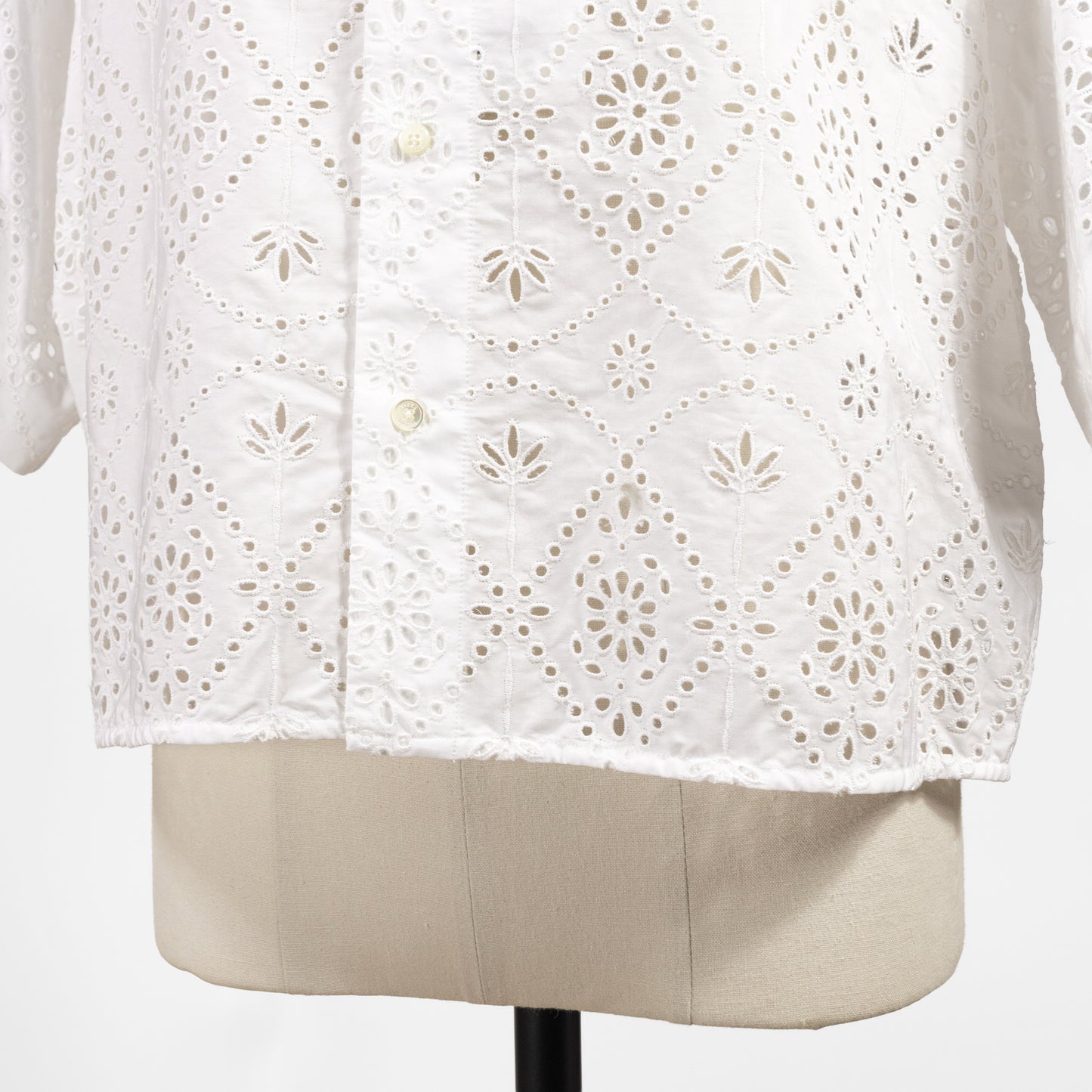 26SS TICCA レース半袖シャツ TBFS-122