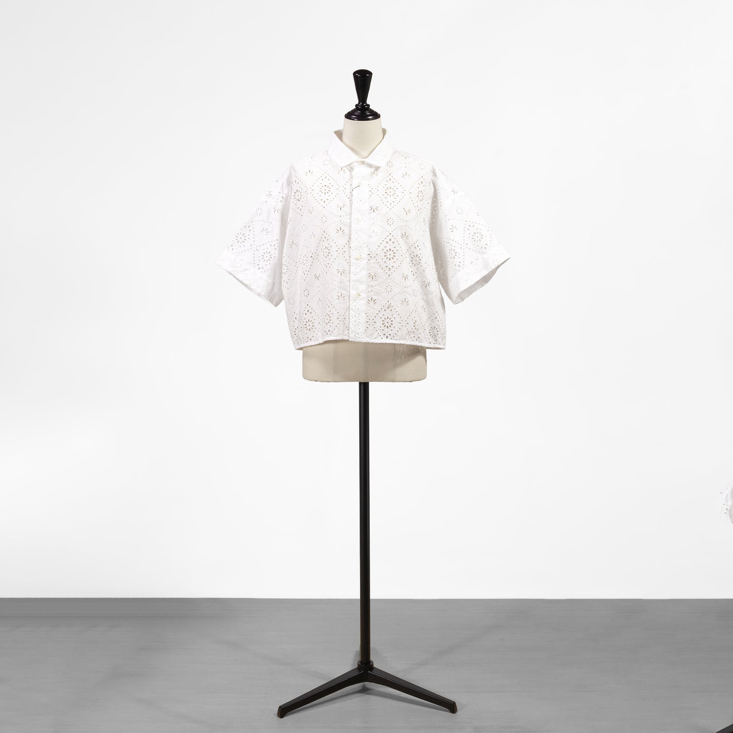 26SS TICCA レース半袖シャツ TBFS-122
