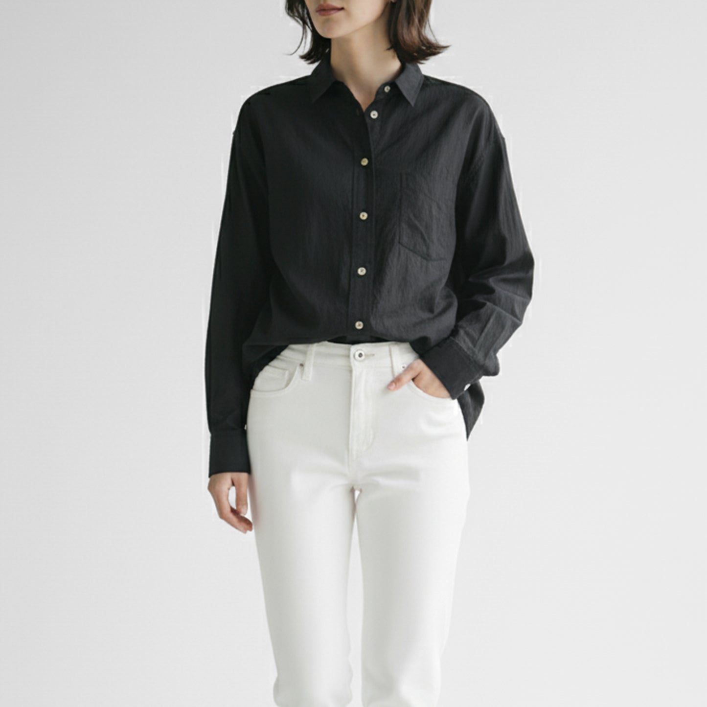 25AW TICCA プレミアムスクエアビッグシャツ TBDS-001