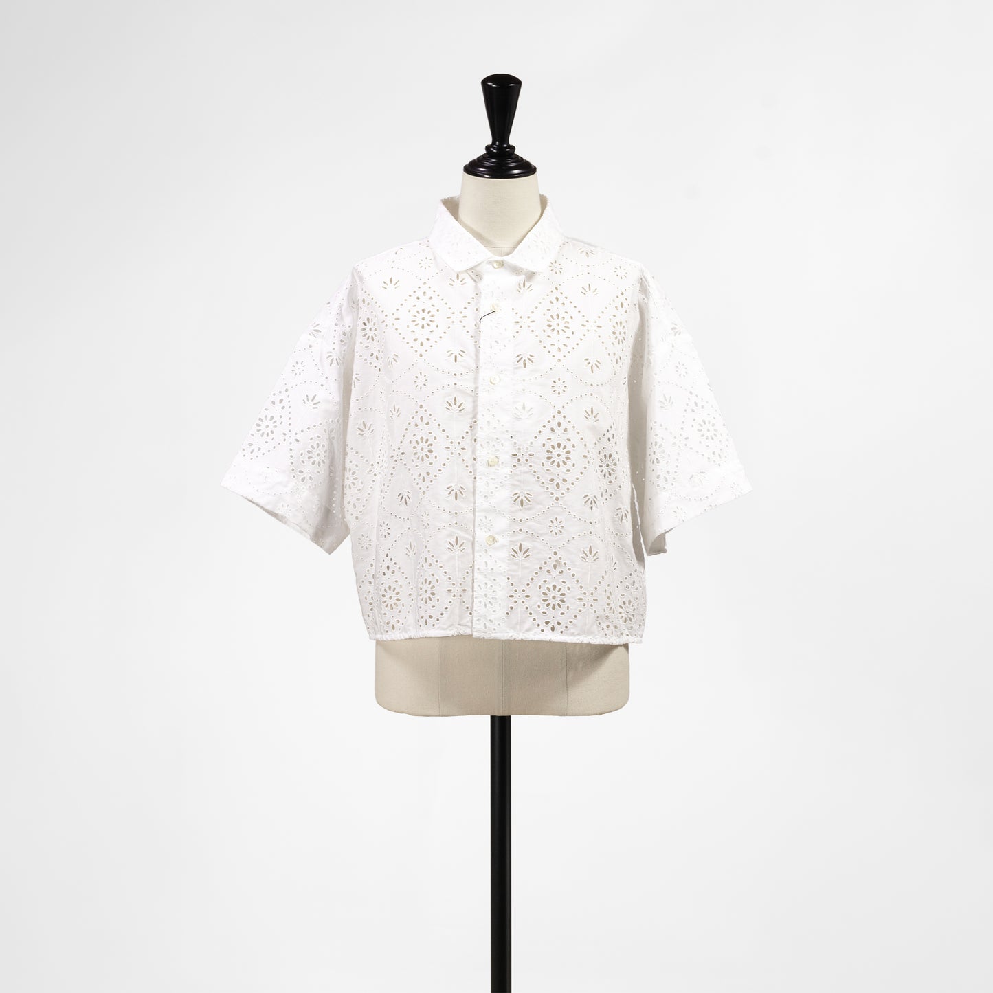 26SS TICCA レース半袖シャツ TBFS-122