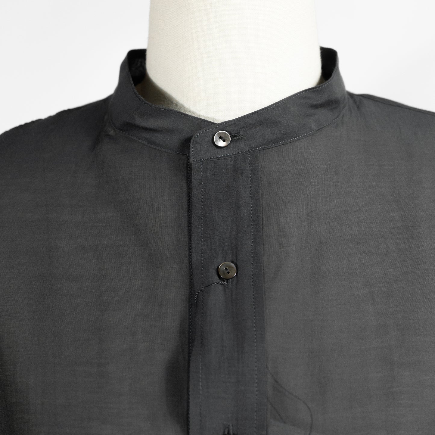 26SS TICCA コットンシルク フレンチシャツブラウス TBFS-111