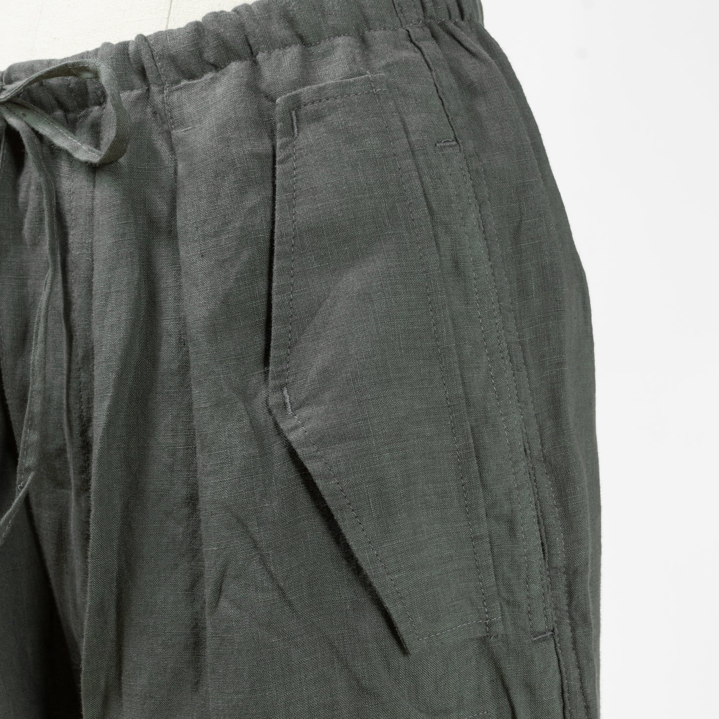 25SS TICCA リネンカーゴパンツ