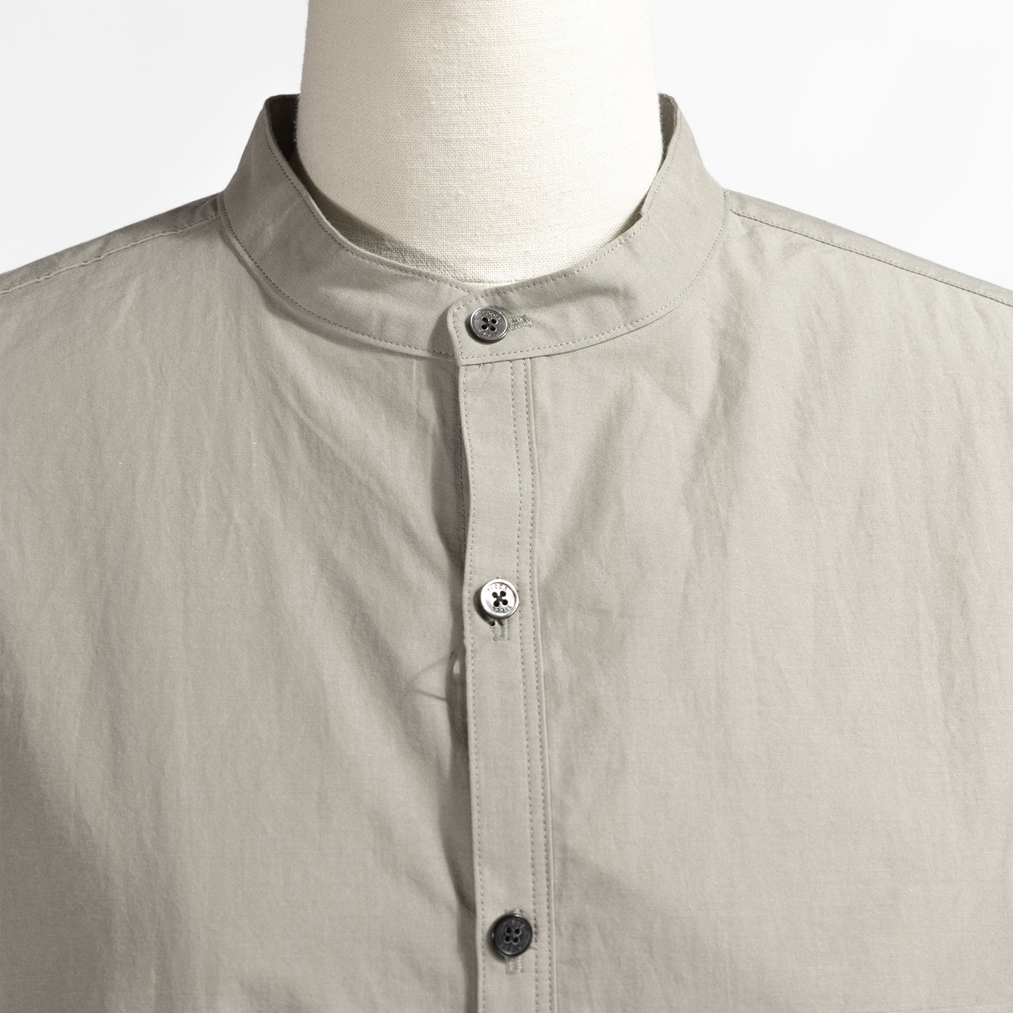 26AW TICCA ノーカラーシャツ TBFA-111