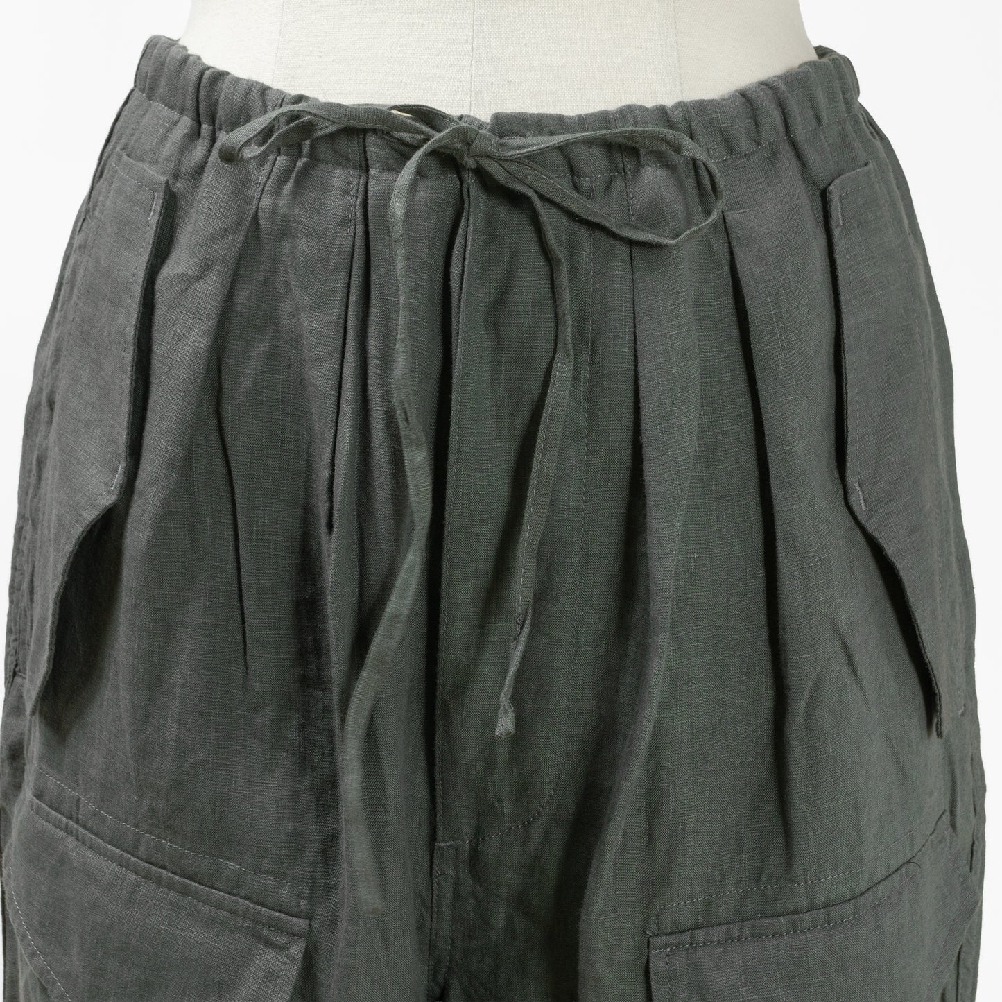 25SS TICCA リネンカーゴパンツ