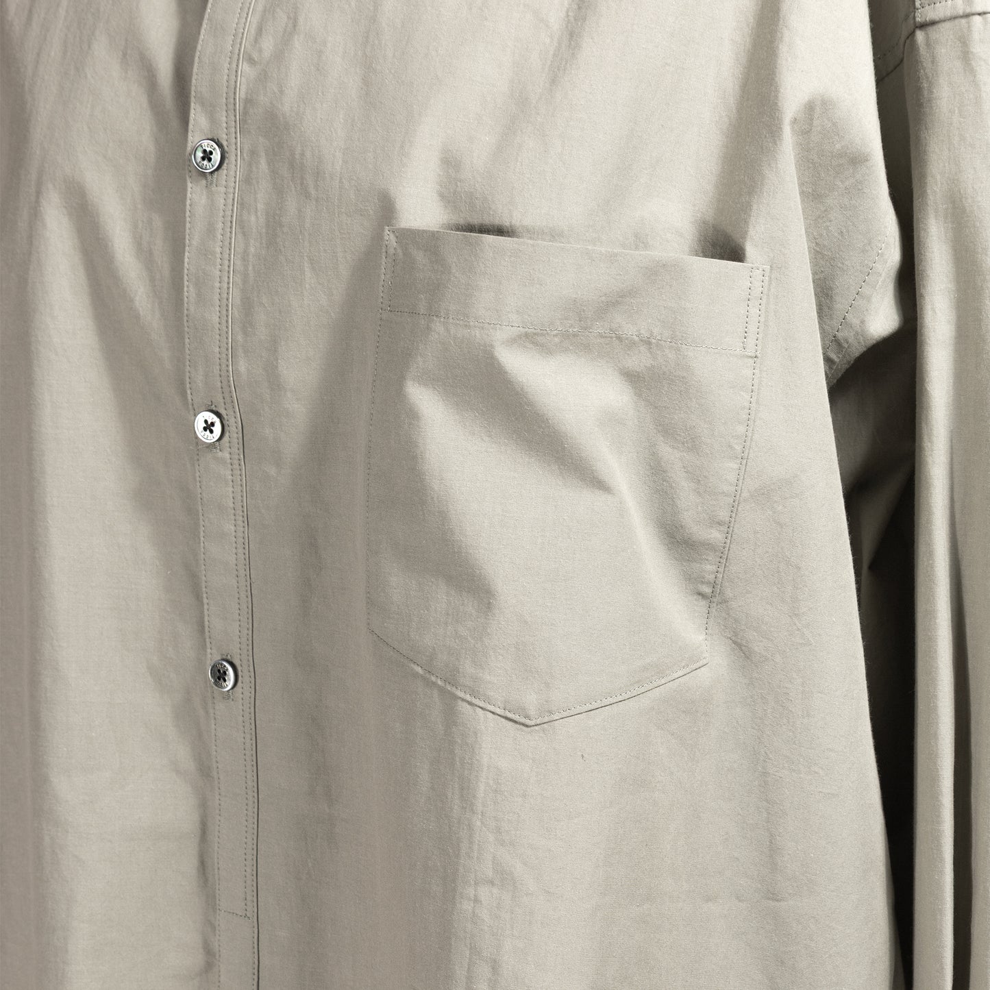 26AW TICCA ノーカラーシャツ TBFA-111