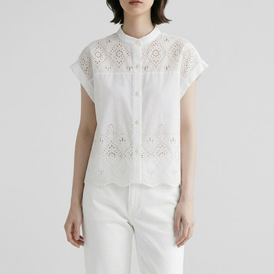 26SS TICCA レースフレンチシャツ TBFS-121