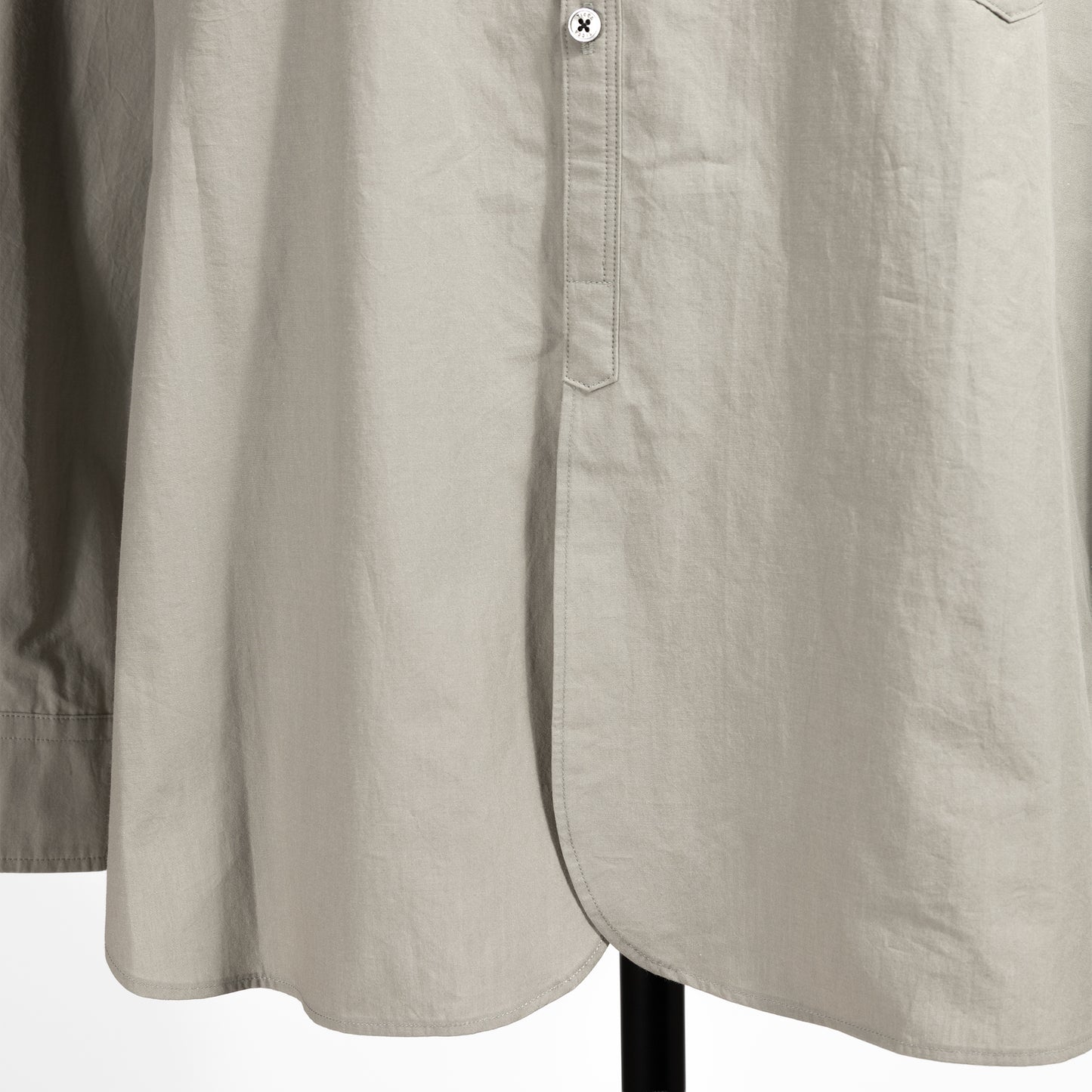 26AW TICCA ノーカラーシャツ TBFA-111