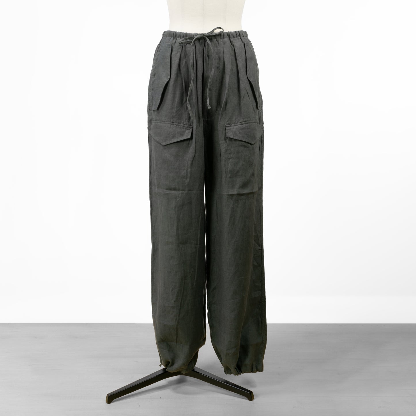 25SS TICCA リネンカーゴパンツ