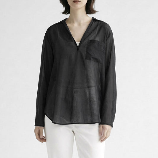 26SS TICCA コットンシルクスキッパーシャツ TBFS-112