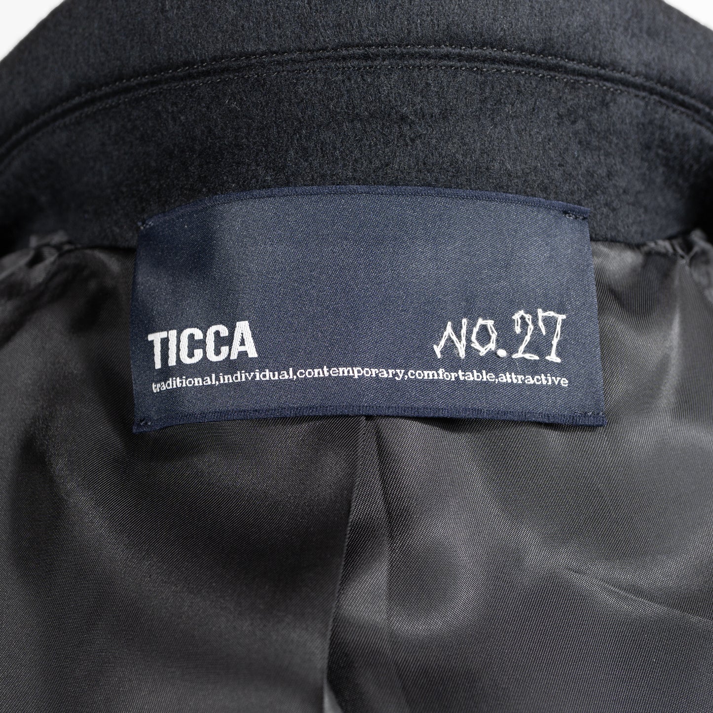 【予約販売】25AW TICCA プレミアムピーコート TBEA-012