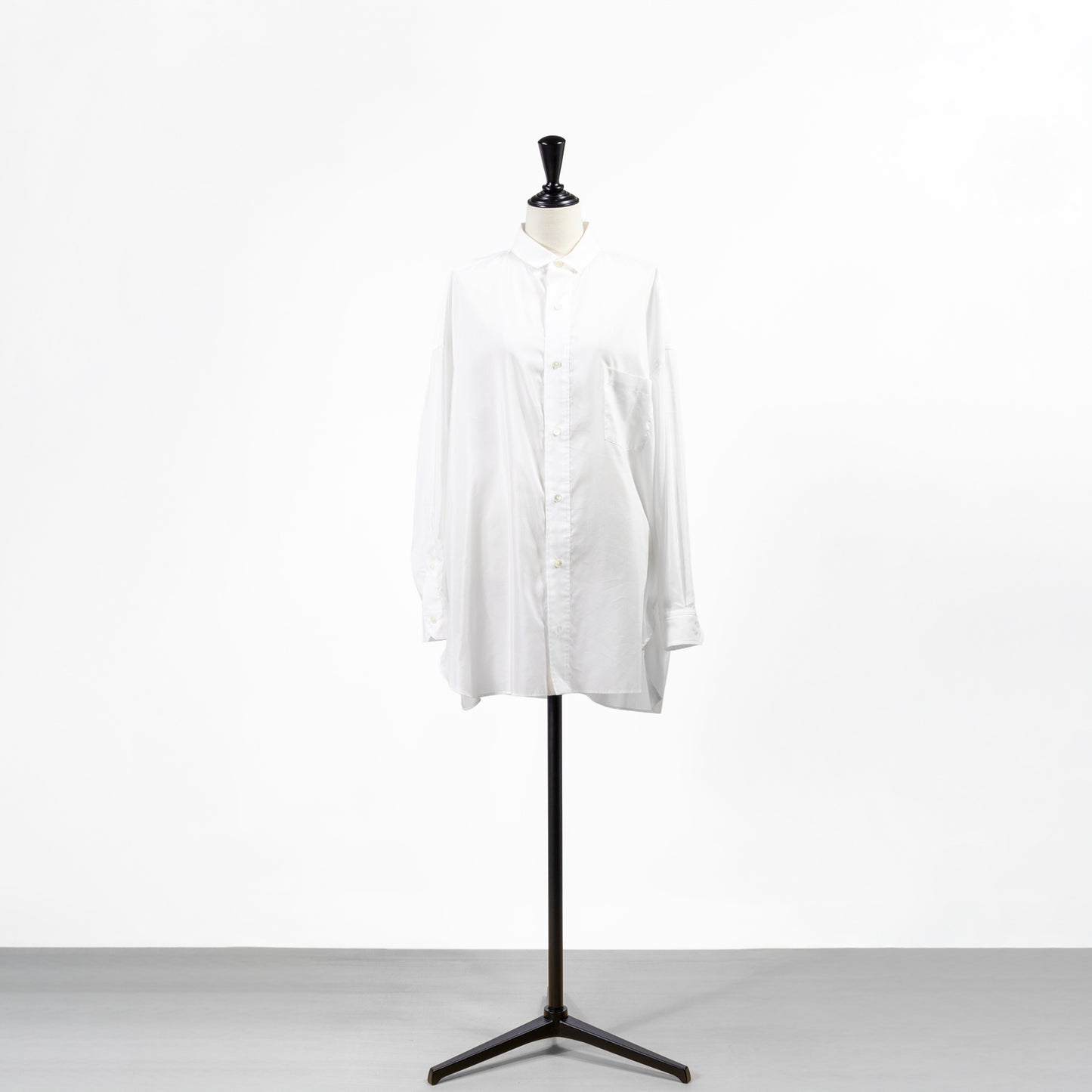 25SS TICCA コットンシルクスクエアビッグシャツUNI