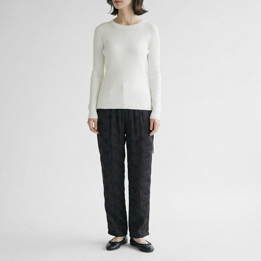 26SS TICCA キュプラエンブロイダリーパンツ TBFS-103