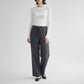 26AW TICCA コットンギャバ ワイドパンツ TBFA-141