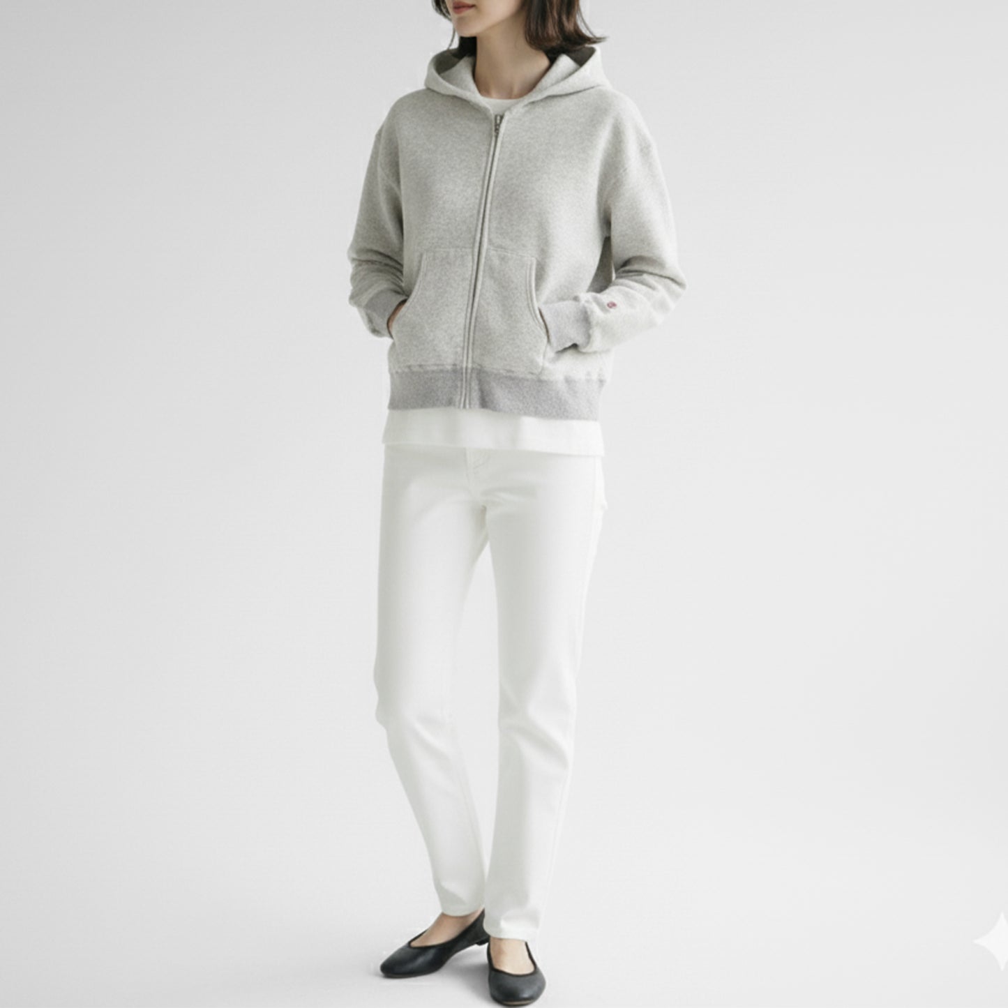 25AW TICCA ダウニーウラケジップパーカー TBEA-303