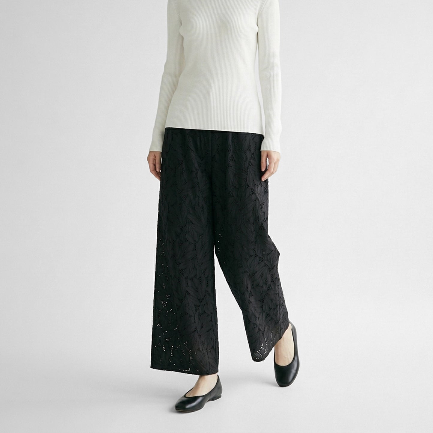 26SS TICCA フラワーレースパンツ TBFS-135