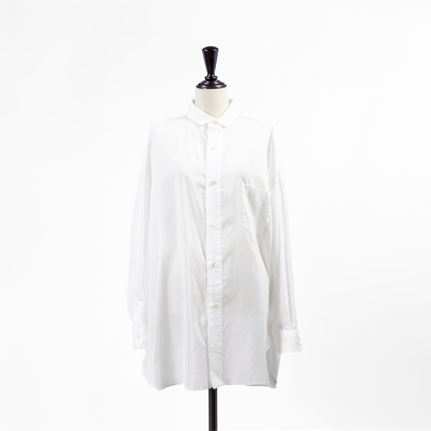 25SS TICCA コットンシルクスクエアビッグシャツUNI