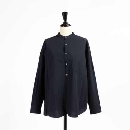 25AW TICCA ハーブノーカラーシャツ TBEA-111