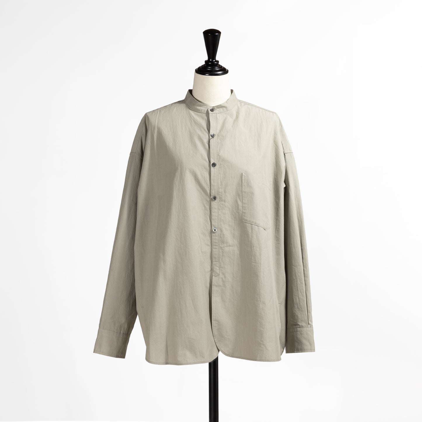26AW TICCA ノーカラーシャツ TBFA-111