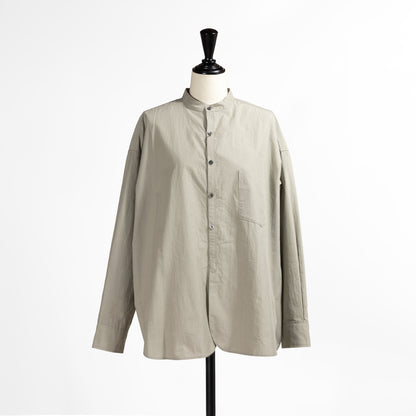 26AW TICCA ノーカラーシャツ TBFA-111