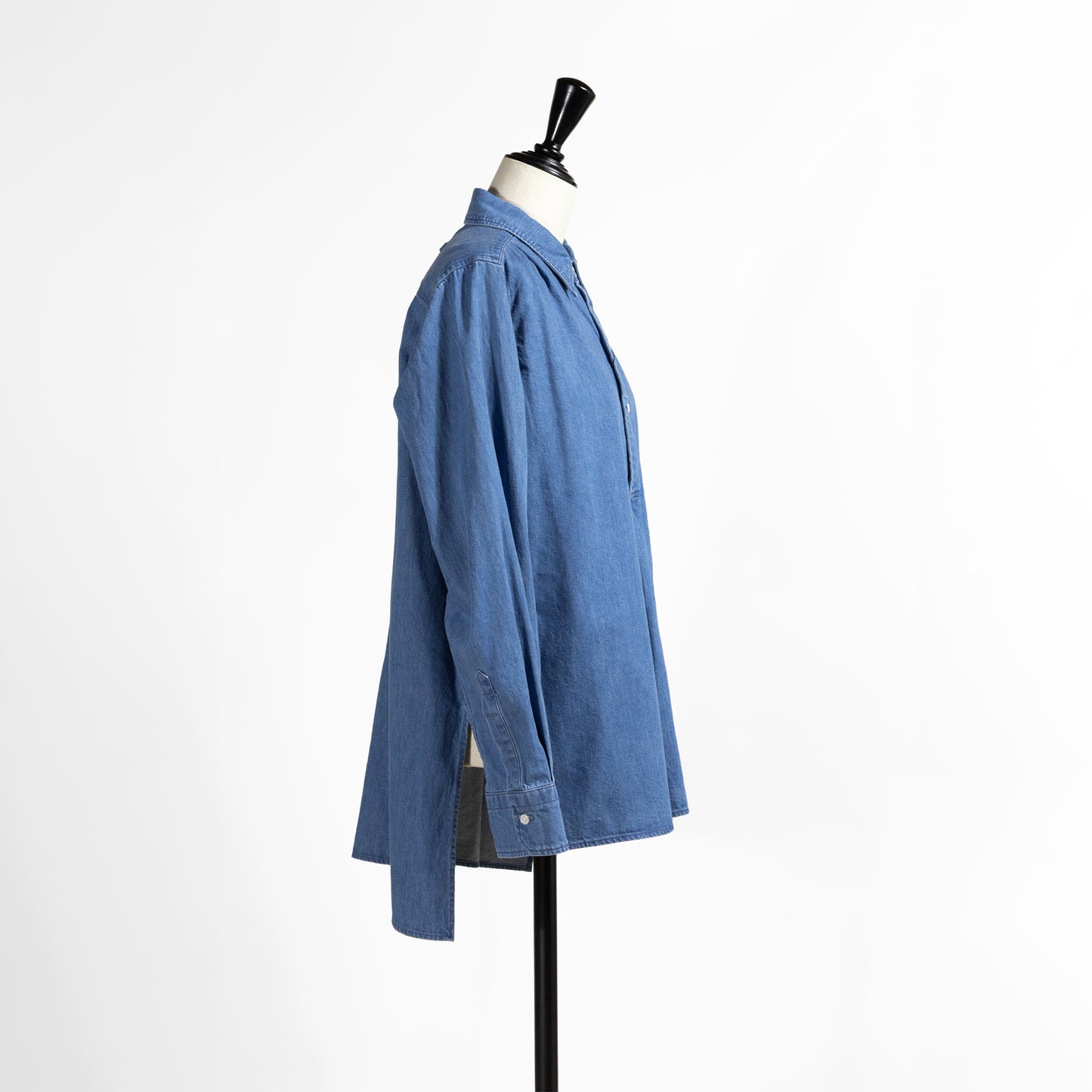 26AW TICCA デニムシャツチュニックプルオーバー TBFA-132