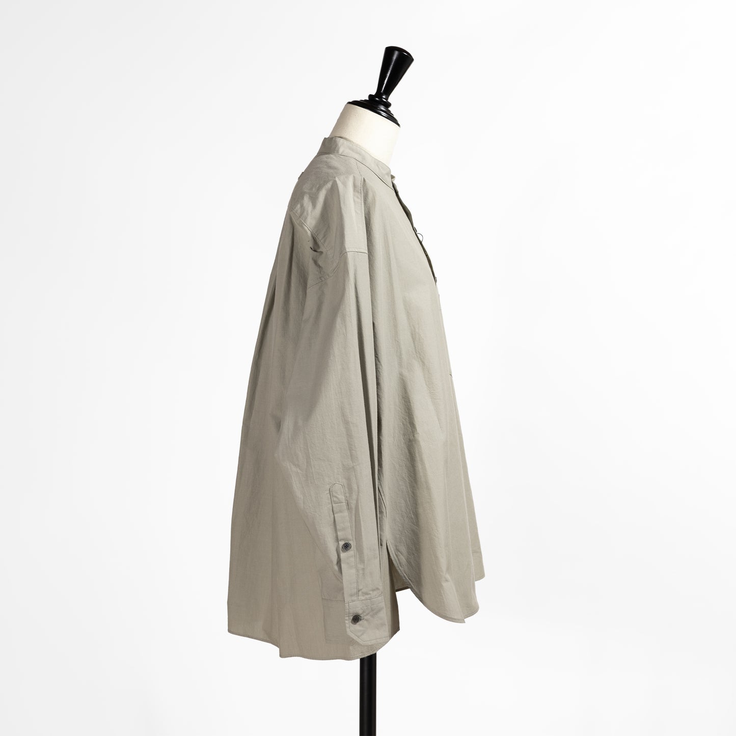 26AW TICCA ノーカラーシャツ TBFA-111