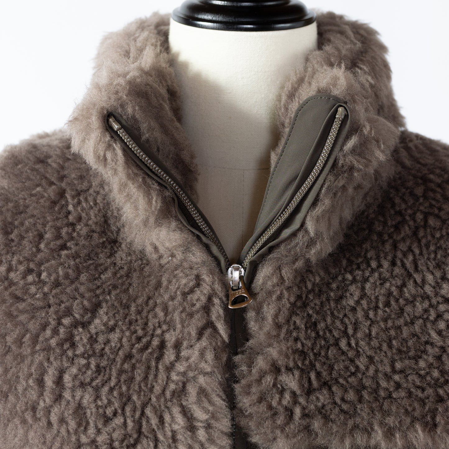 24AW TICCA WOOL FUR VEST