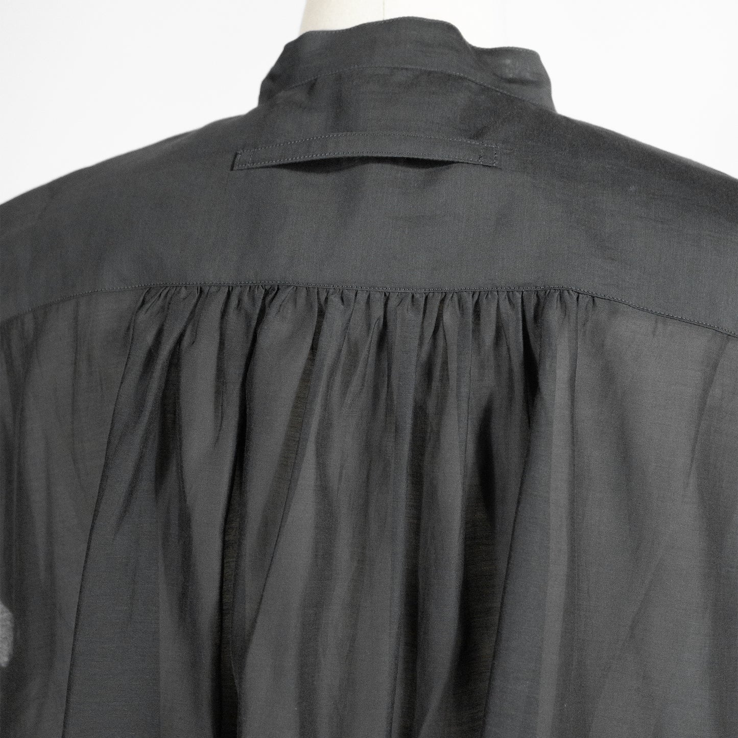 26SS TICCA コットンシルク フレンチシャツブラウス TBFS-111