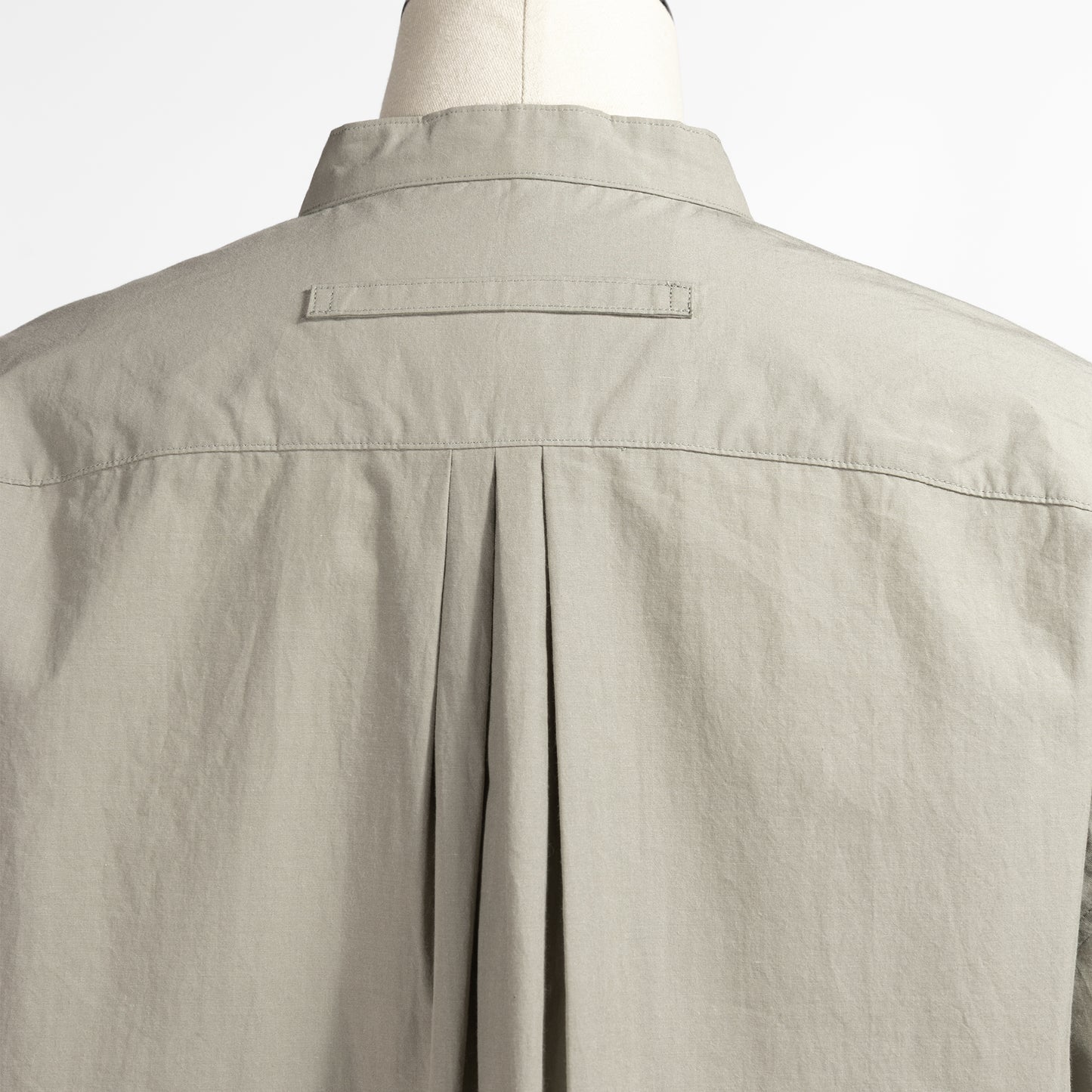 26AW TICCA ノーカラーシャツ TBFA-111