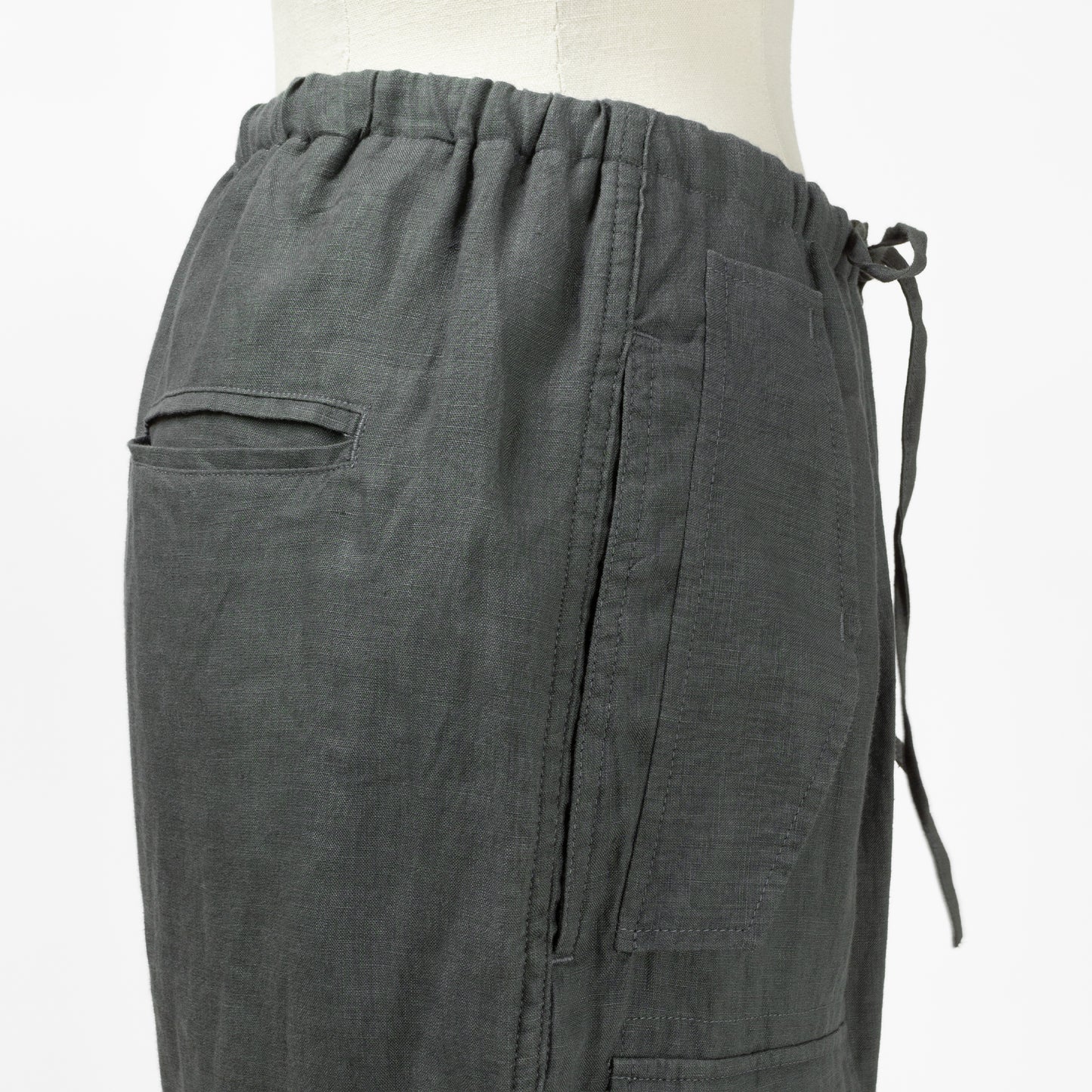 25SS TICCA リネンカーゴパンツ