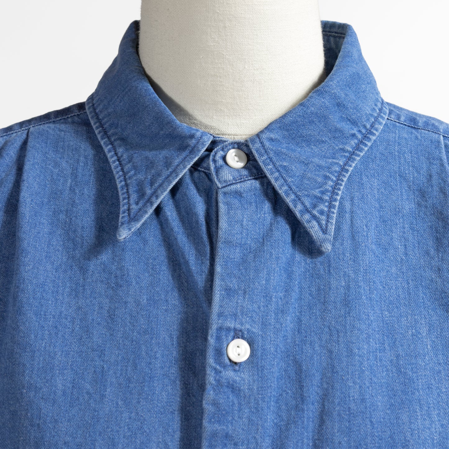 26AW TICCA デニムシャツチュニックプルオーバー TBFA-132