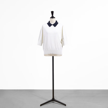 26SS Traditional Weatherwear MILLOM 襟付きプルオーバーニット L261AGKPO0365PS