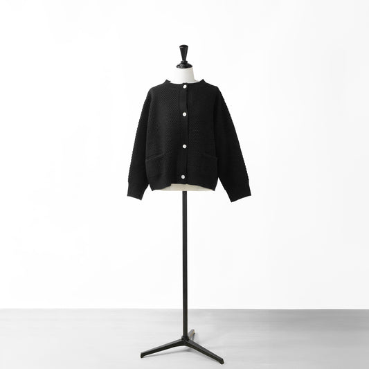 24AW utilité POPCORN KNIT JACKET