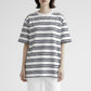 26SS Wax london ディーン ショートスリーブ Tシャツ THIN TEXTURED STRIPE