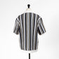 26SS Wax london ストライプクロシェ ポルトシャツ SS26-KNT-PRT-CCC-EBK