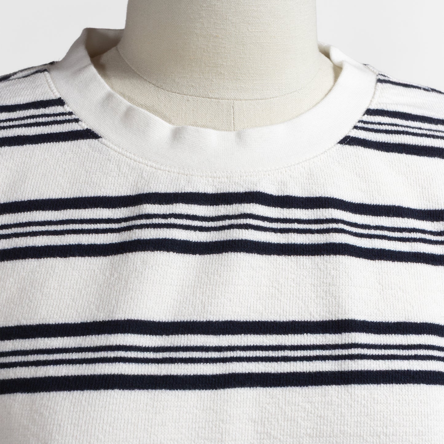 26SS Wax london ディーン ショートスリーブ Tシャツ THIN TEXTURED STRIPE