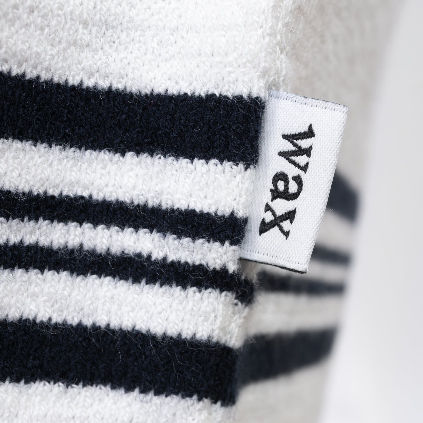26SS Wax london ディーン ショートスリーブ Tシャツ THIN TEXTURED STRIPE