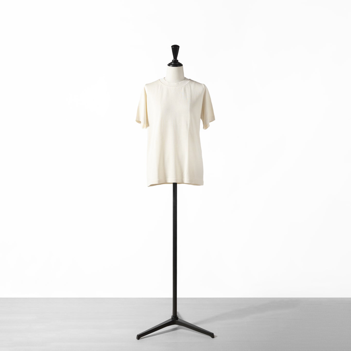 24SS Yonetomi SILK KNIT TEE SHORT SLEEVE