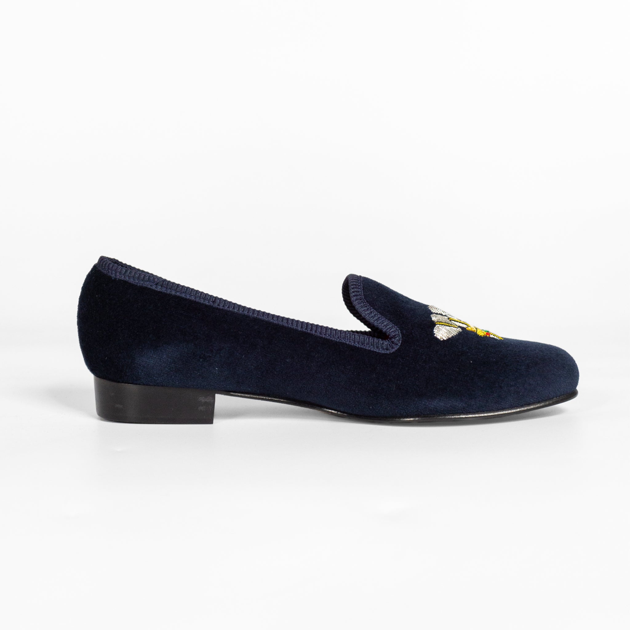 ONTADE公式｜トリッカーズ オペラシューズ VICTORIA NAVY VELVET